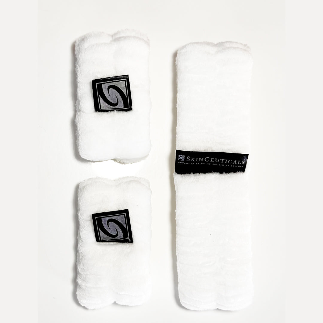 Skincare Headband & Wristbands Set