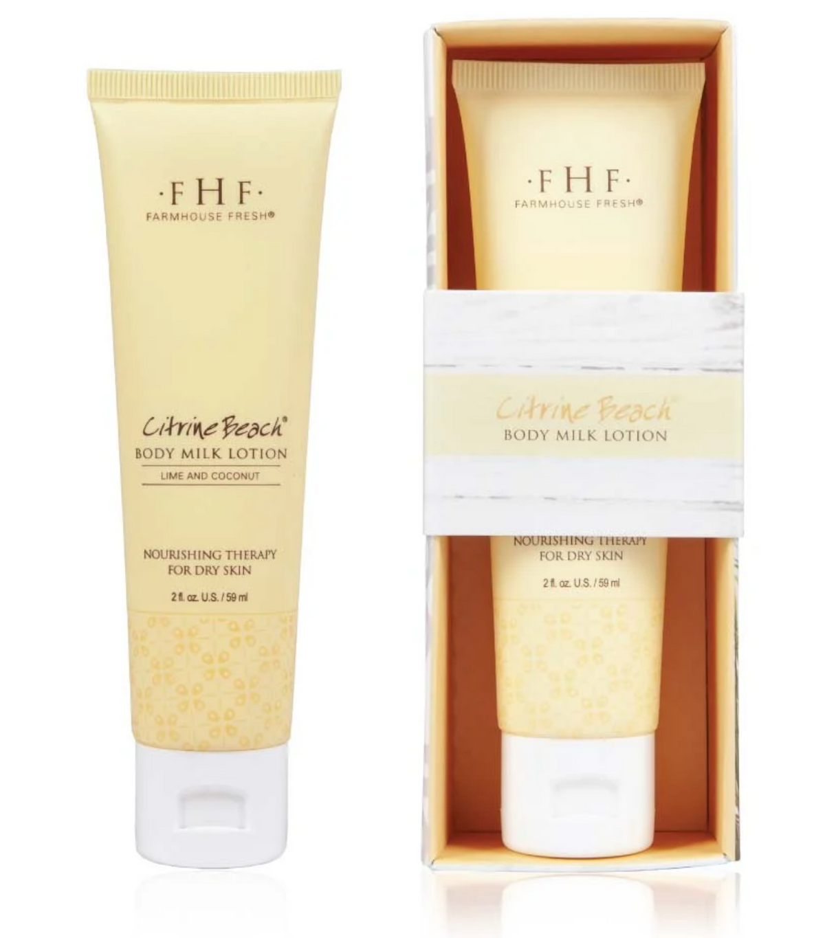 Citrine Beach Body Milk