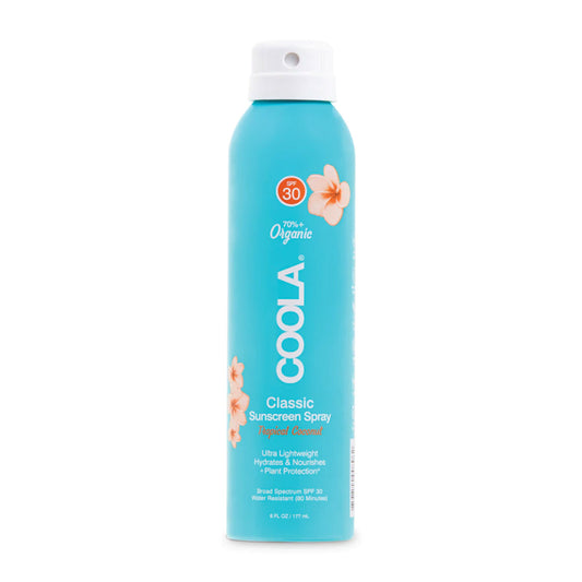 Classic Body Organic Sunscreen Spray SPF 30 Tropical Coconut