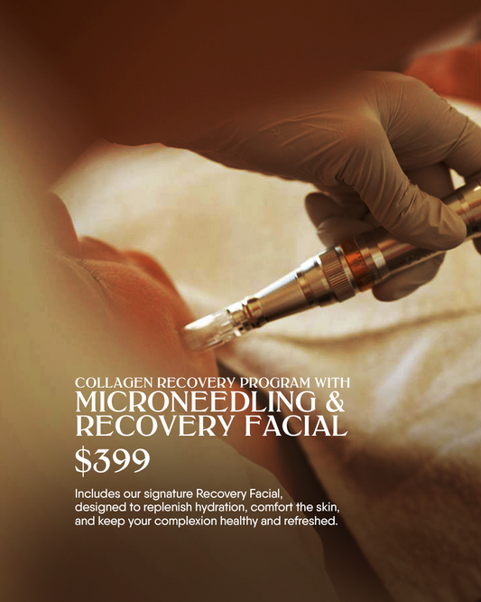 Collagen Recovery Program: Microneedling & Recovery Facial