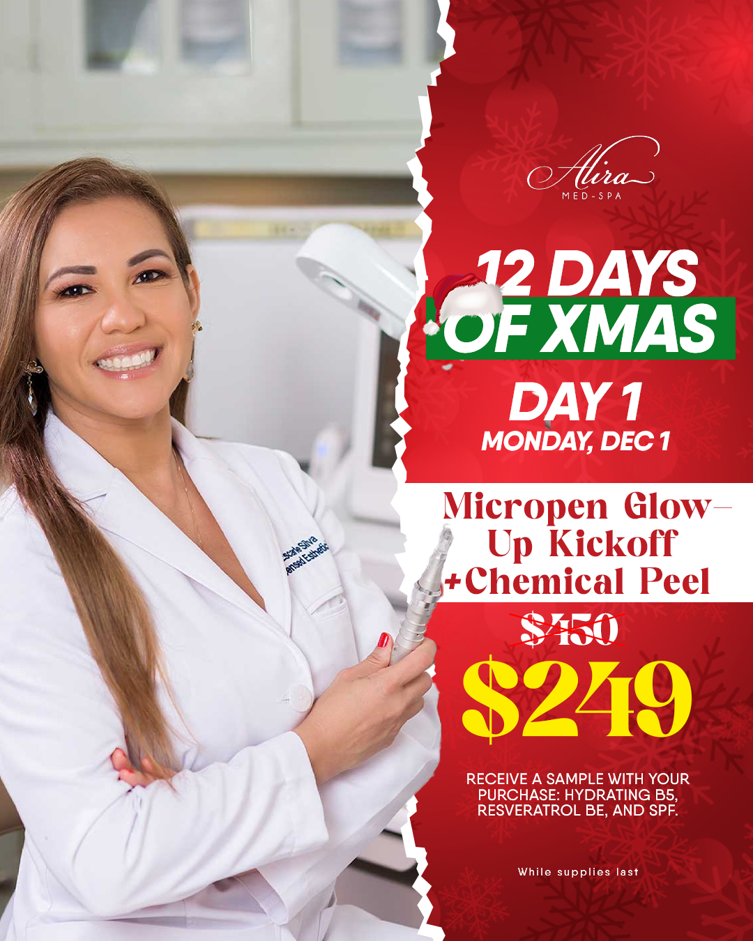 12 Days of Christmas: Micropen Glow-Up + Chemical Peel