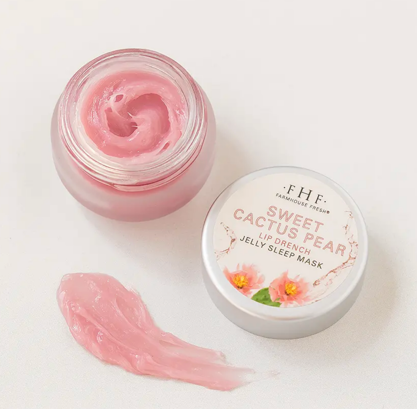 Sweet Cactus Pear Lip Drench Jelly Sleep Mask