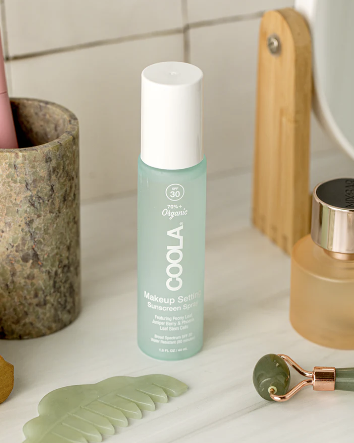 Makeup Setting Spray Organic Sunscreen SPF 30